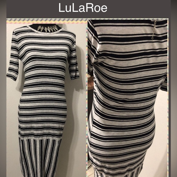XS LuLaRoe Julia Dress - Picture 2 of 3